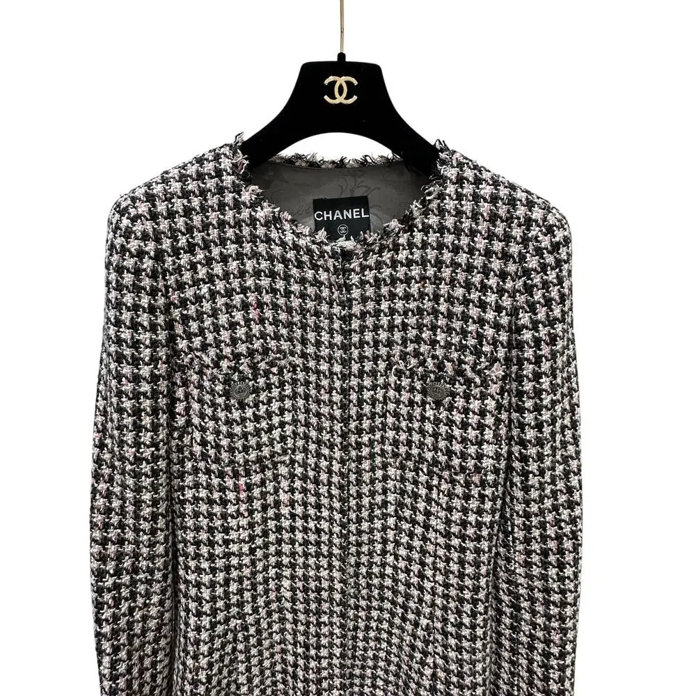 Chanel 08A Black Jacket - Structured FR 36